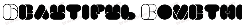 Beautiful Comethrue字体转换